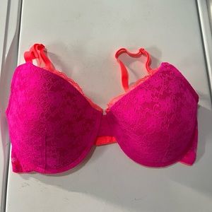 Gorgeous neon Orange and neon pink bra 42DD
